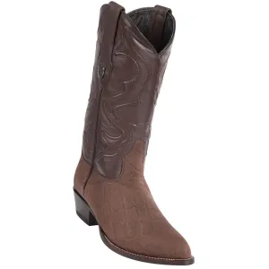 Wild West 6997007 Men's | Color Brown | Men’s Wild West Elephant Print Boots J Toe Handcrafted