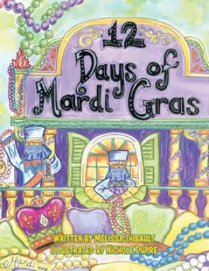 12 DAYS OF MARDI GRAS BOARD BOOK