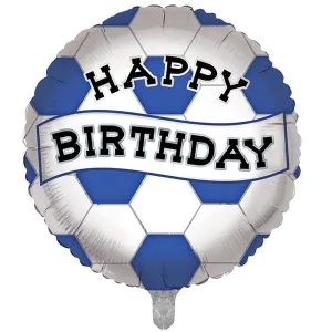 18" Leeds Happy Birthday Foil Balloon