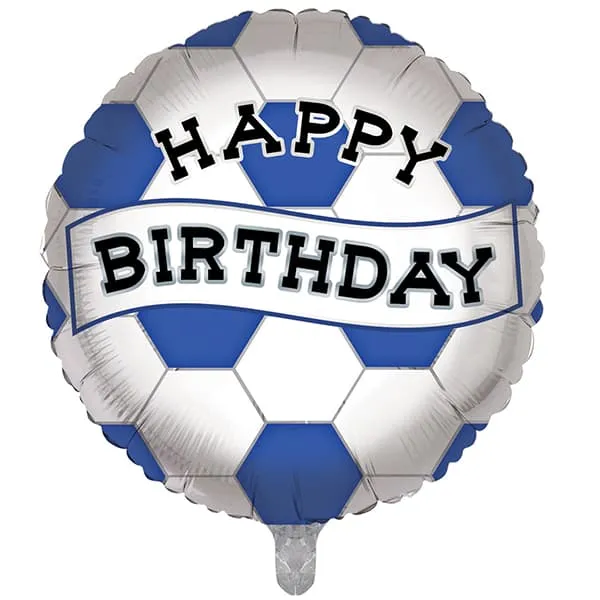 18" Leeds Happy Birthday Foil Balloon