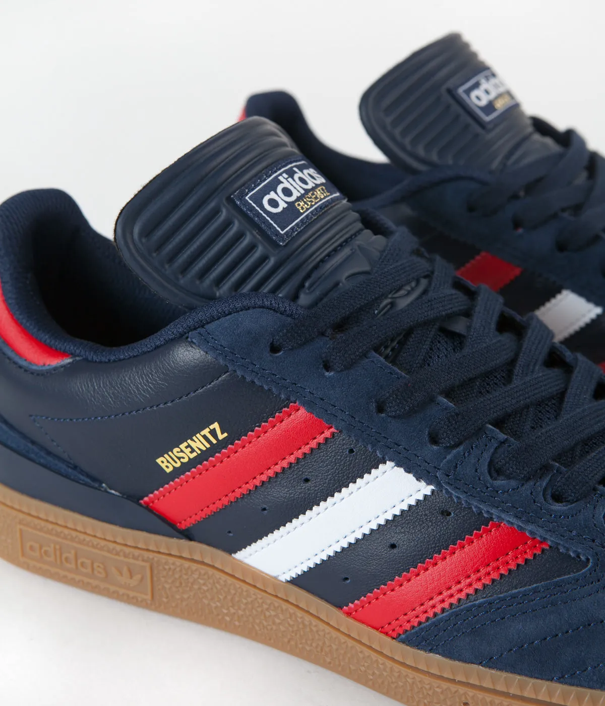 Adidas Busenitz Shoes - Collegiate Navy / Scarlet / White