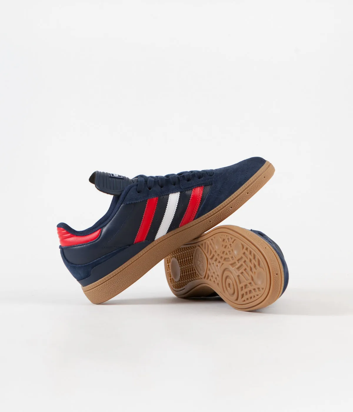 Adidas Busenitz Shoes - Collegiate Navy / Scarlet / White