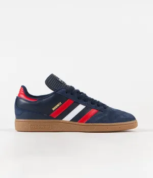 Adidas Busenitz Shoes - Collegiate Navy / Scarlet / White