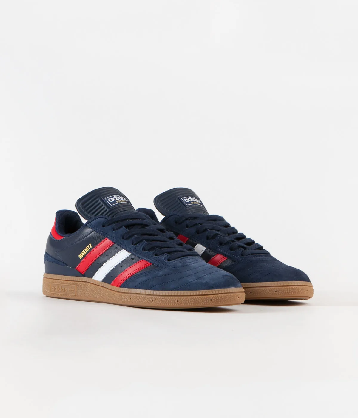 Adidas Busenitz Shoes - Collegiate Navy / Scarlet / White