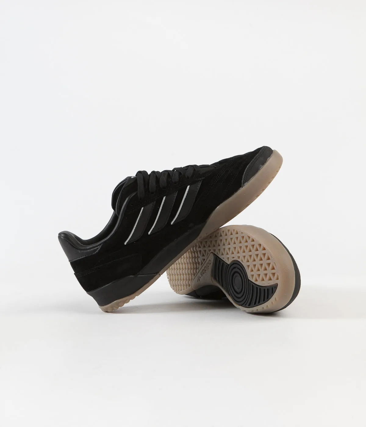 Adidas Copa Nationale Shoes - Core Black / Silver Metallic / Gum M2