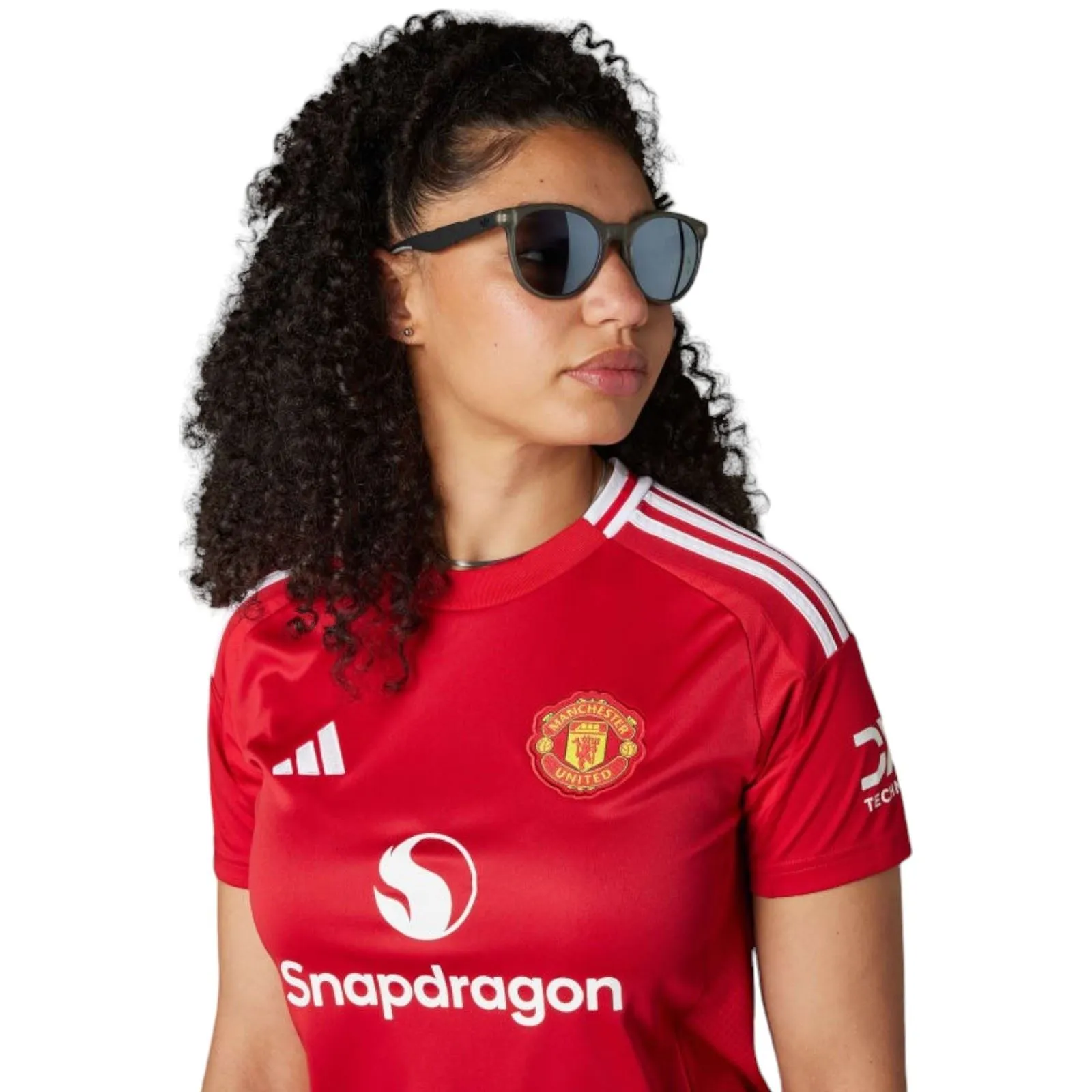 adidas Manchester United 2024/25 Womens Short Sleeved Home Jersey