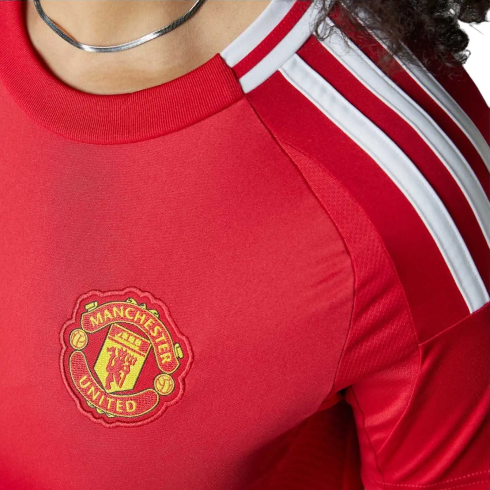 adidas Manchester United 2024/25 Womens Short Sleeved Home Jersey