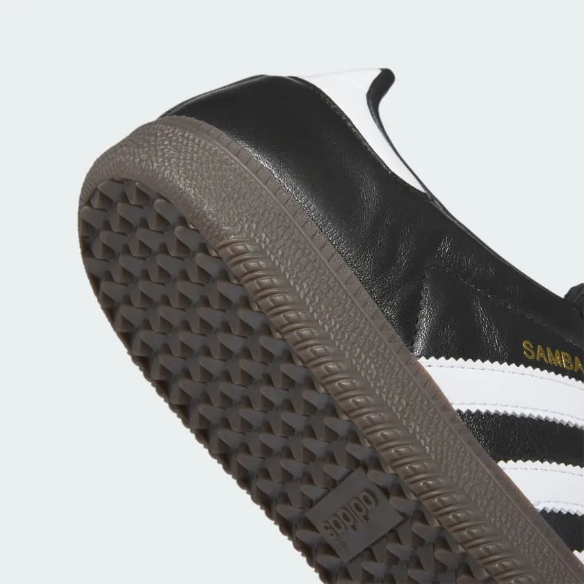 Adidas "Samba ADV" Men's Shoes - Core Black / Cloud White / Gum