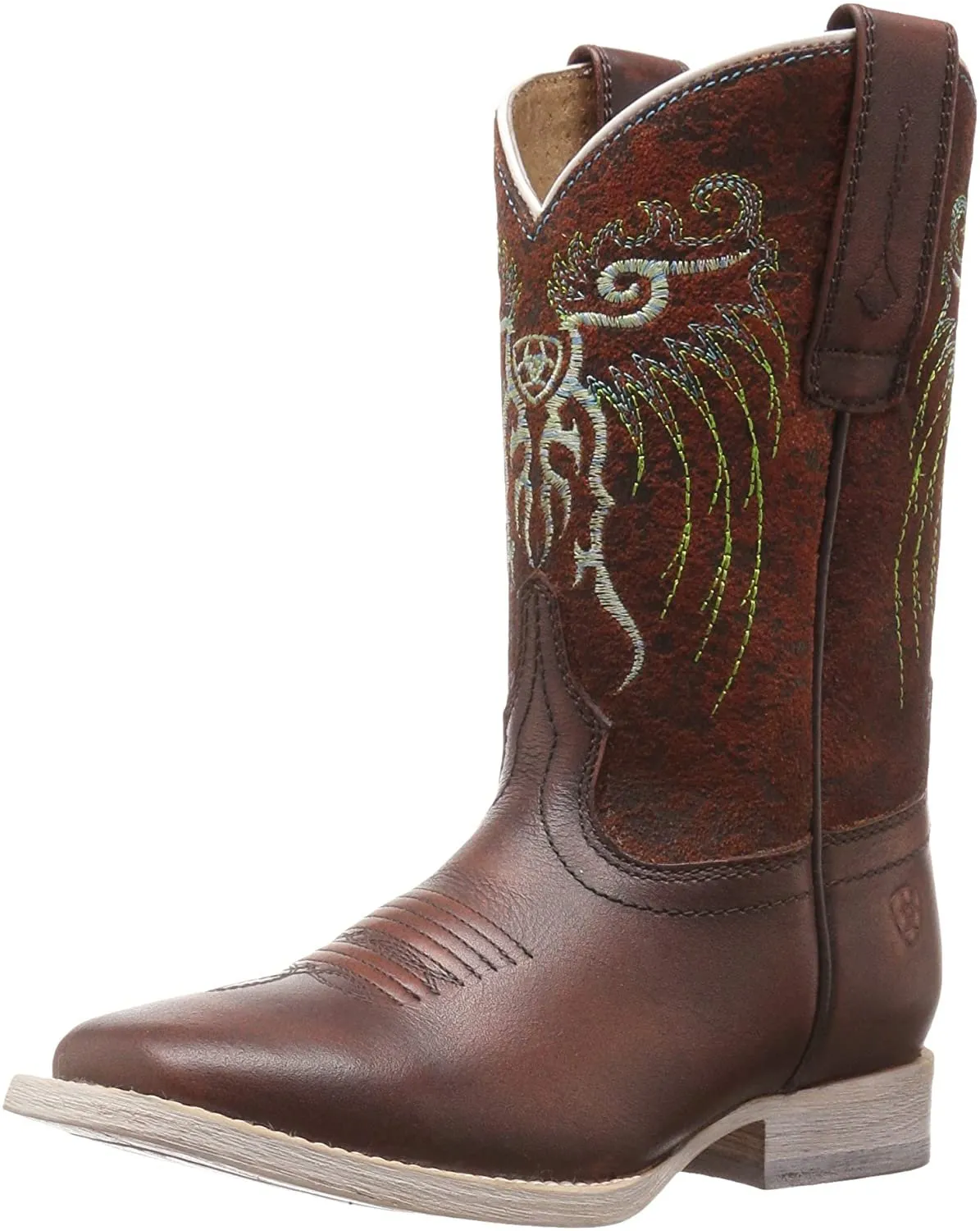 Ariat Kids' Mesteno Western Boot, Rusty - 10019918