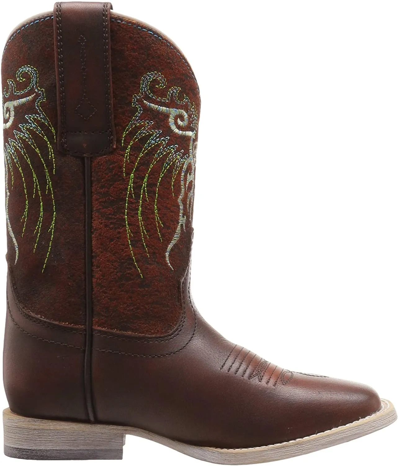 Ariat Kids' Mesteno Western Boot, Rusty - 10019918