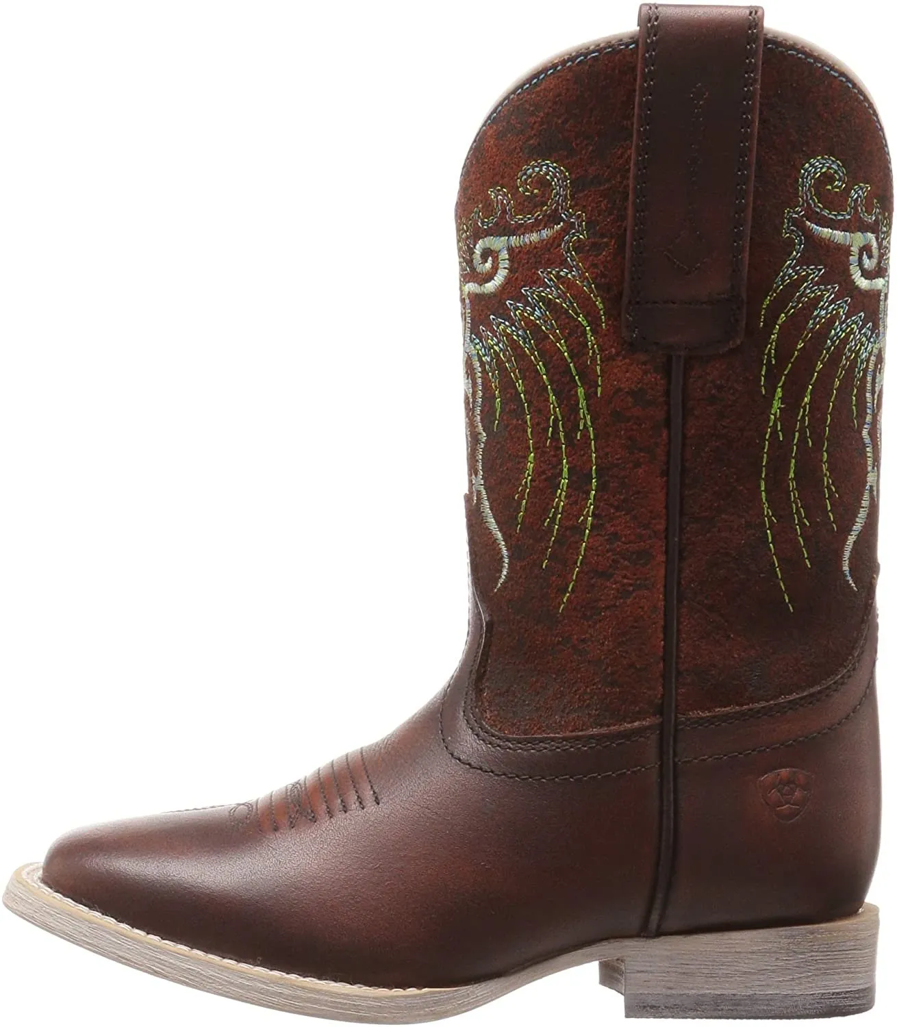 Ariat Kids' Mesteno Western Boot, Rusty - 10019918