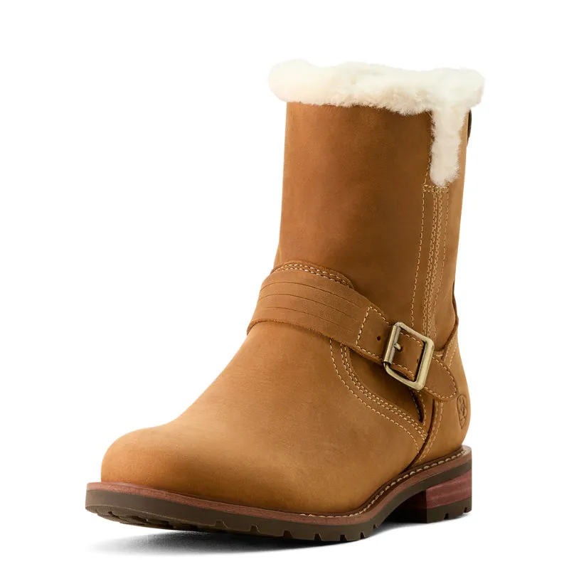 Ariat Savannah Sherpa Waterproof Ladies Boot - Carmel Tan