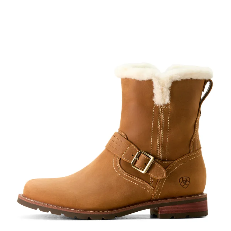 Ariat Savannah Sherpa Waterproof Ladies Boot - Carmel Tan