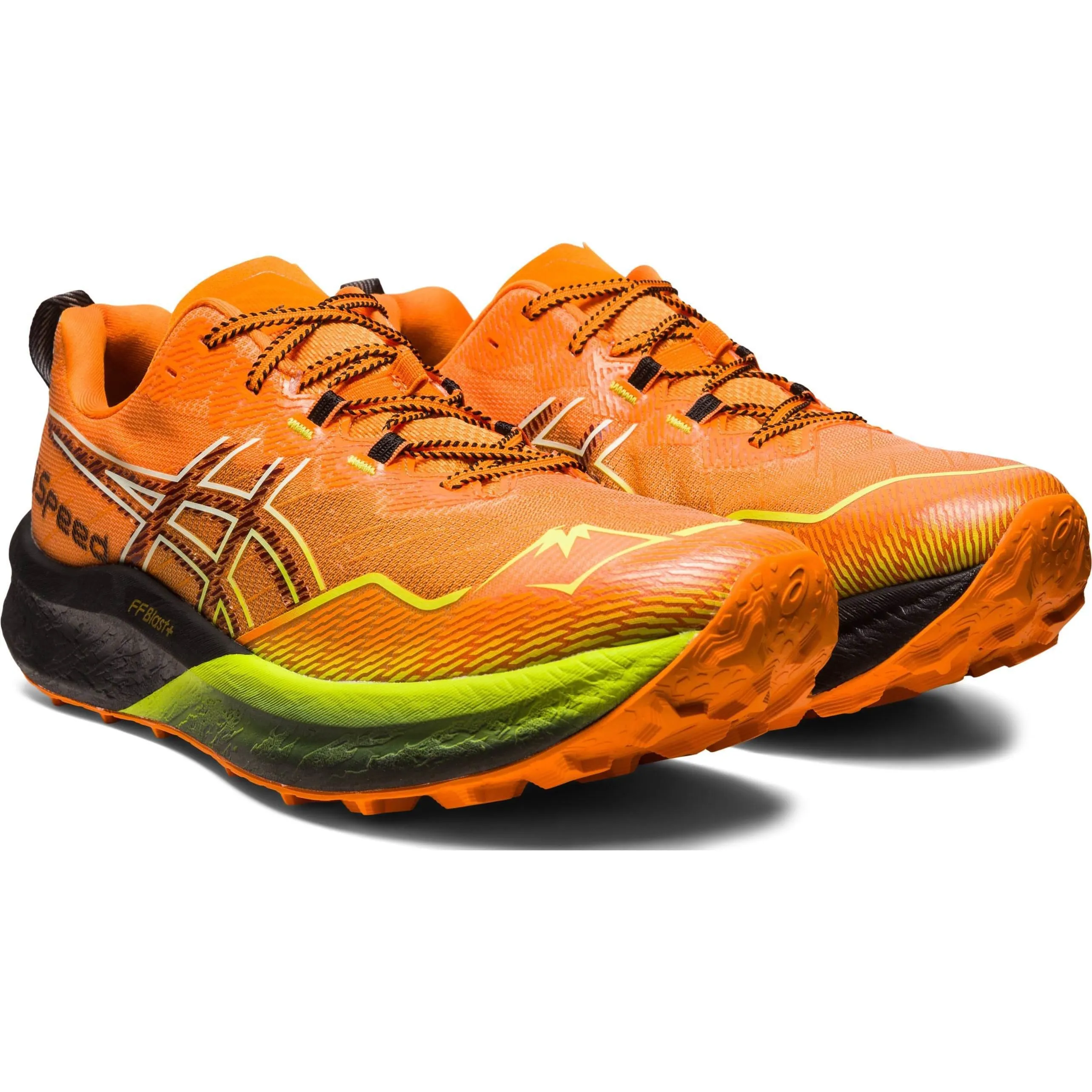 Asics Fuji Speed 2 Mens Trail Running Shoes - Orange