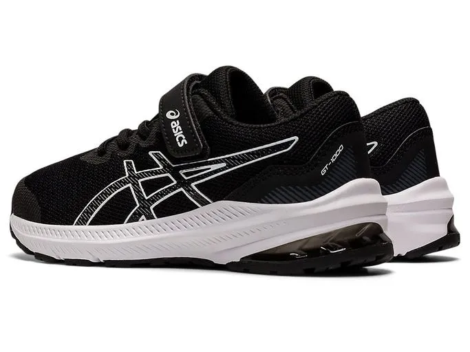 Asics Kid's GT 1000 PS - Black/White