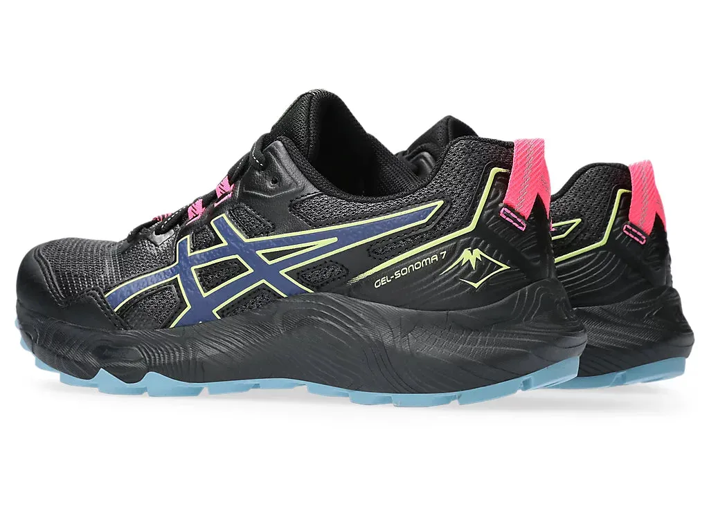 Asics Sonoma 7 (Black/Deep Ocean) Womens