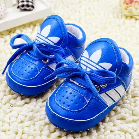 Baby Prewalker Anti-Skid Shoes - Adidas Blue