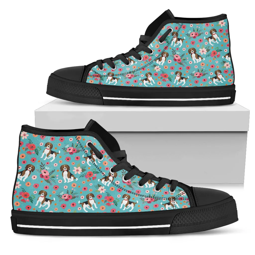 Beagle Flower Shoes