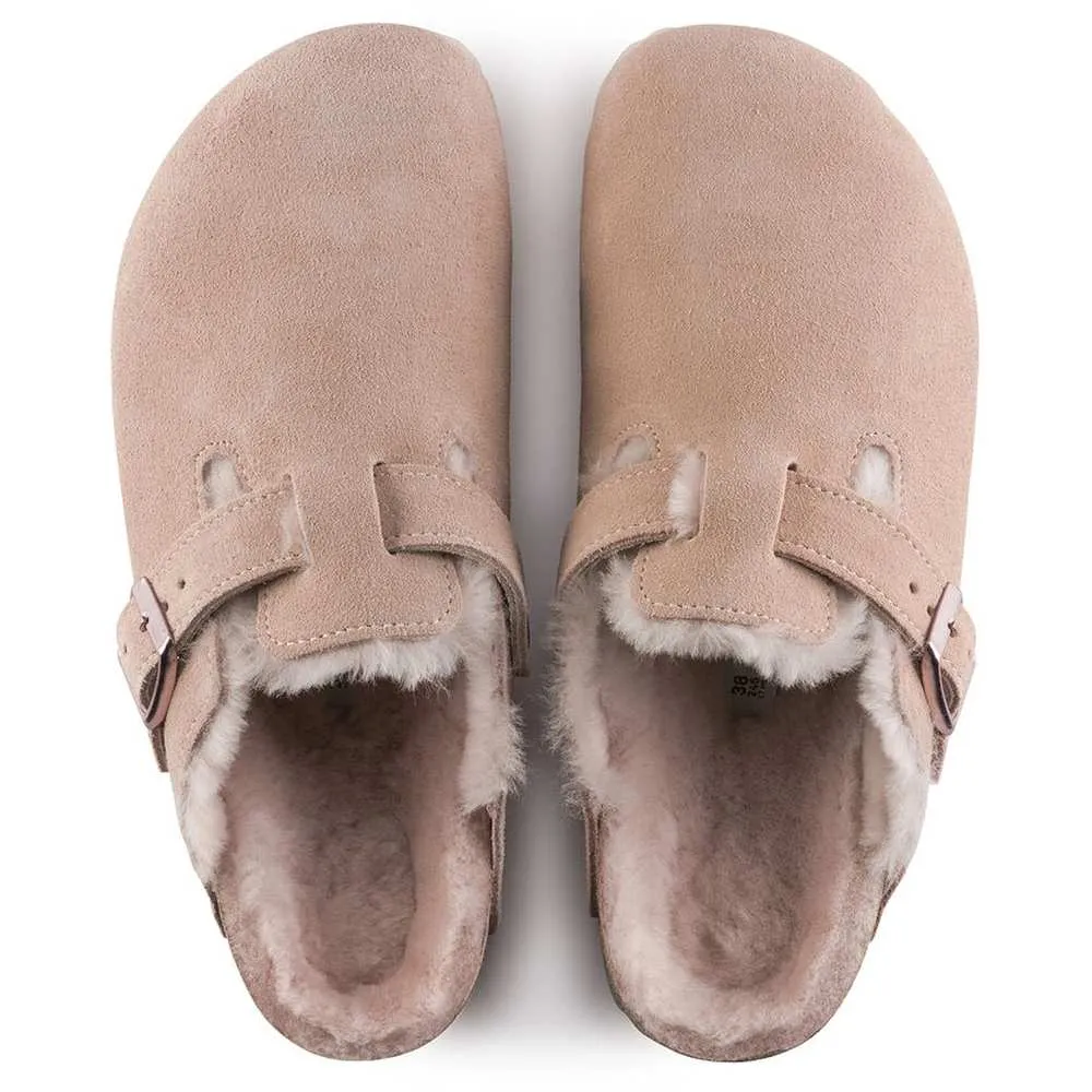 Birkenstock Boston Shearling - Light Rose 1020479