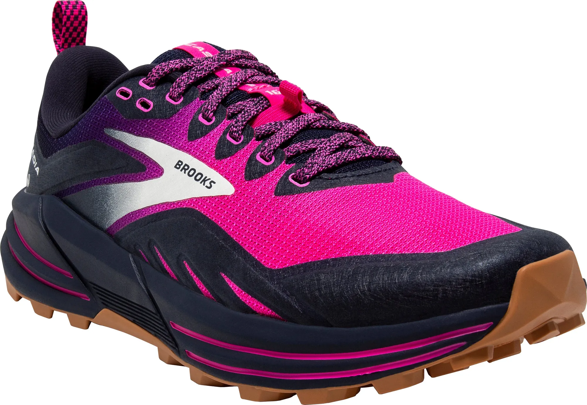 Brooks Cascadia 16 Womens Trail Running Shoes - Navy