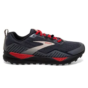 Brooks Cascadia GTX 15 Mens | Black/ebony/red