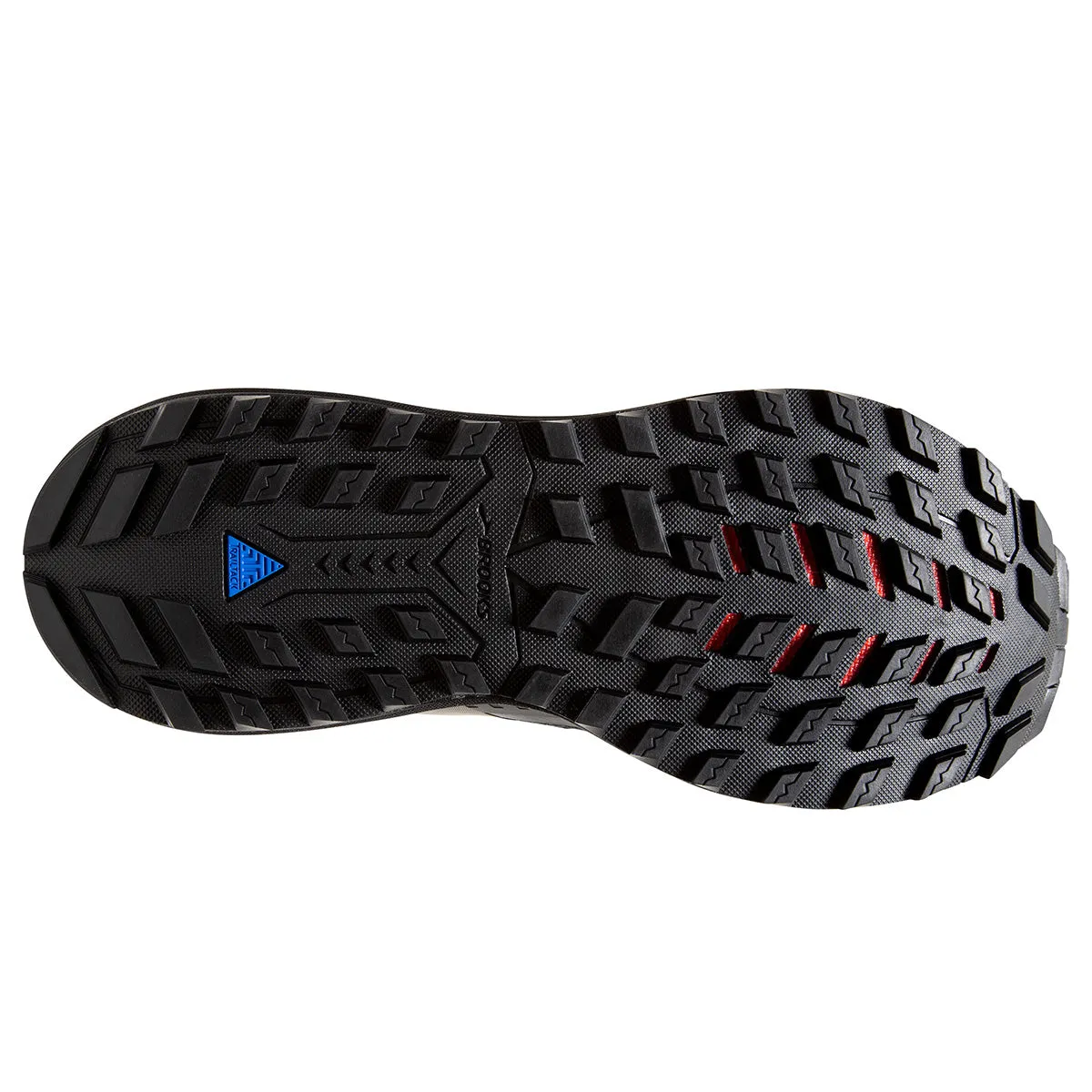 Brooks Cascadia GTX 15 Mens | Black/ebony/red