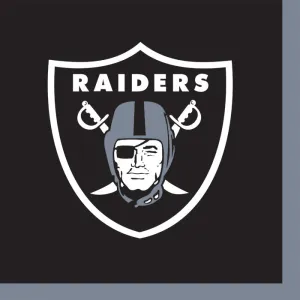 Bulk Las Vegas Raiders Beverage Napkins (192 per Case)