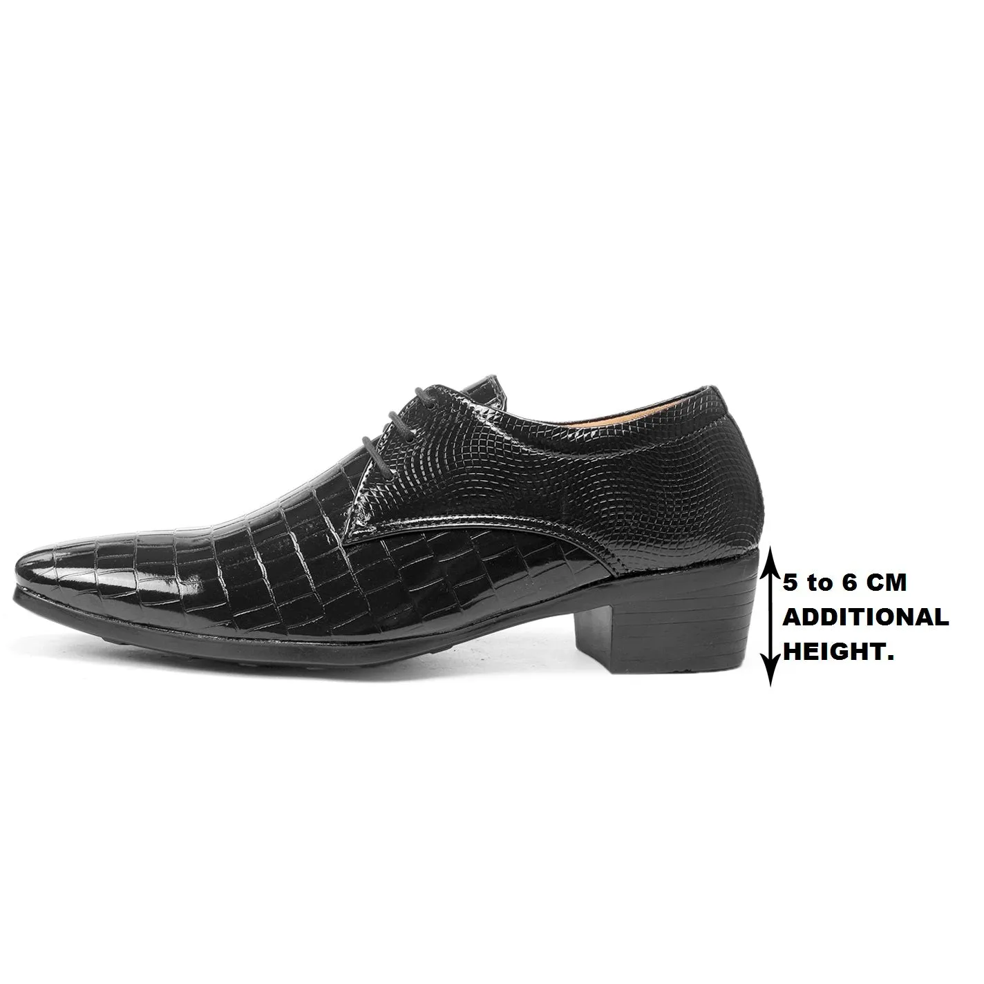 BXXY Men's Height Increasing Wedding Wear Premium Shoes