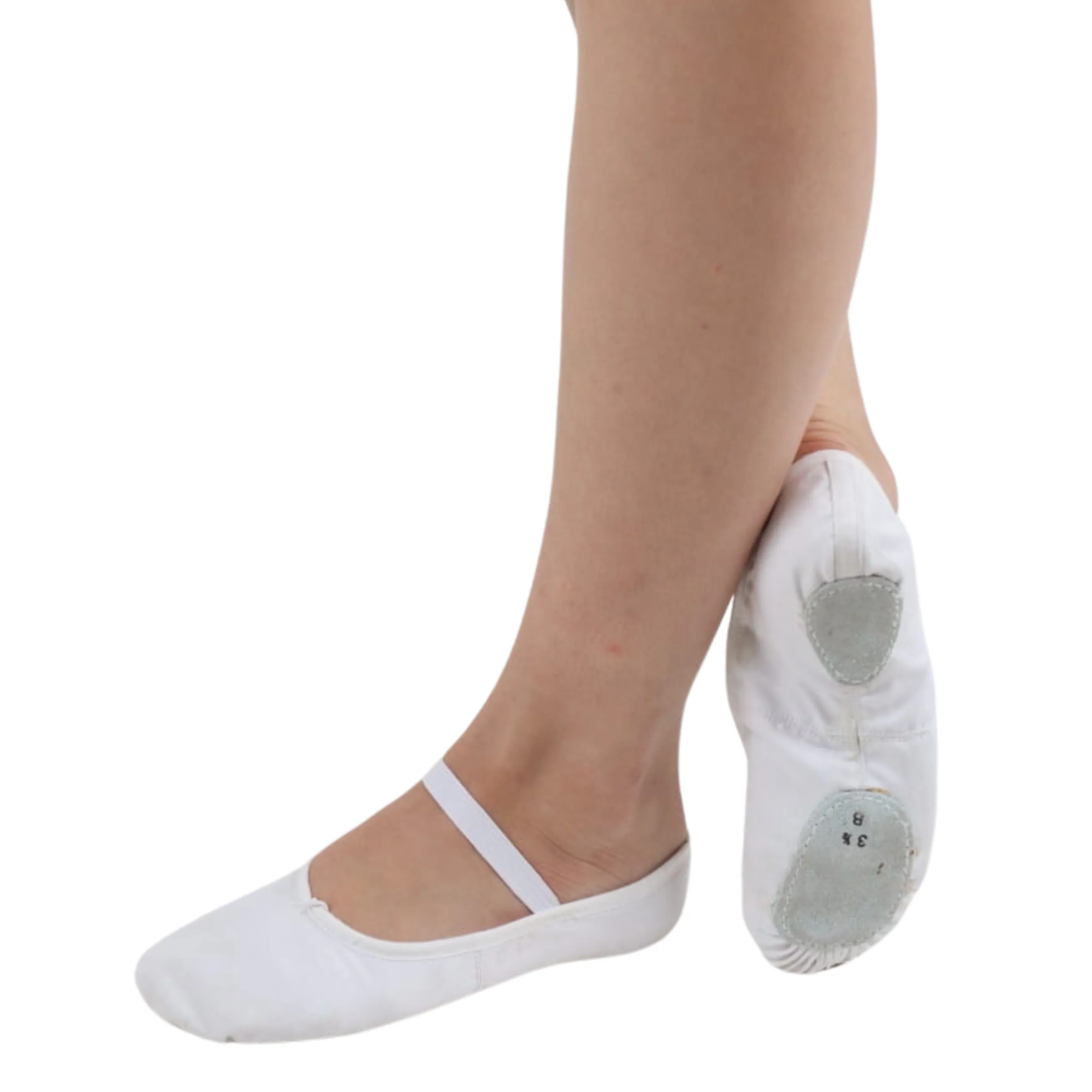 Canvas Split Sole Flats D Child