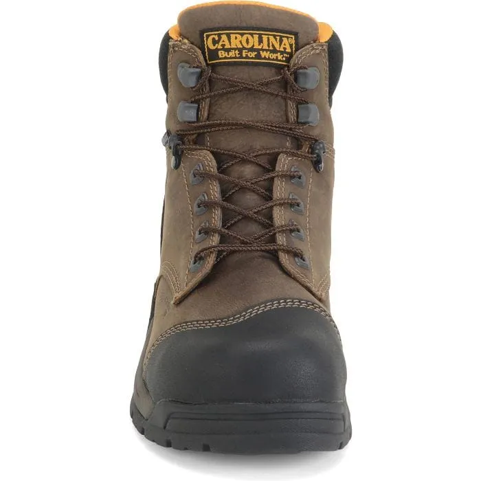 Carolina Men's Bruno Lo Dark Brown Waterproof Carbon Composite Toe Work Boots CA5522