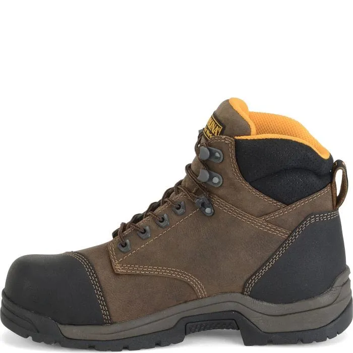 Carolina Men's Bruno Lo Dark Brown Waterproof Carbon Composite Toe Work Boots CA5522