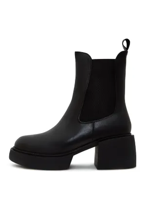 Casual Ankle Boots  Isa- Black