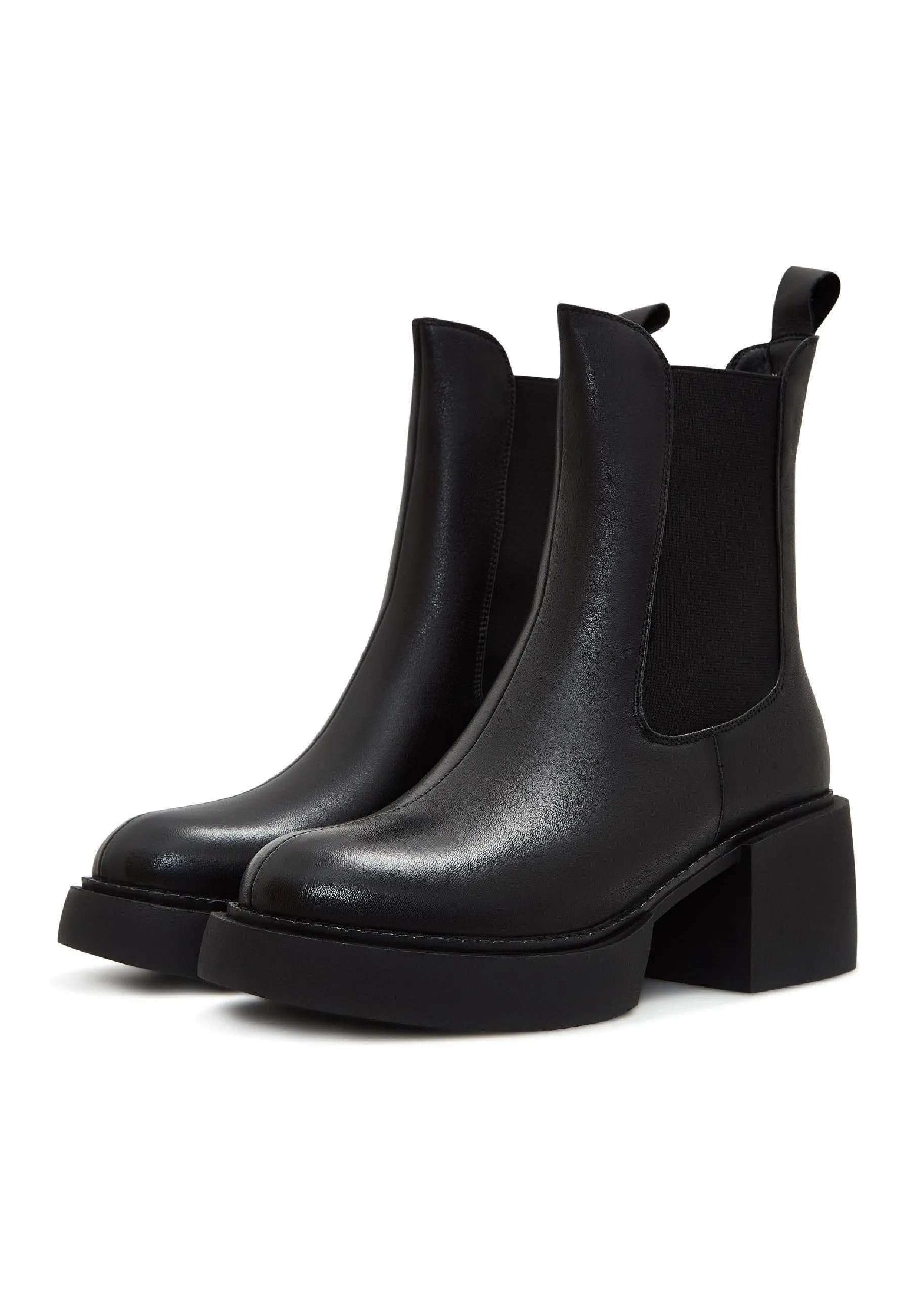 Casual Ankle Boots  Isa- Black