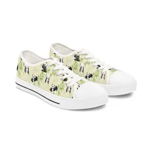 Chinese Panda Women's Low Top Sneakers