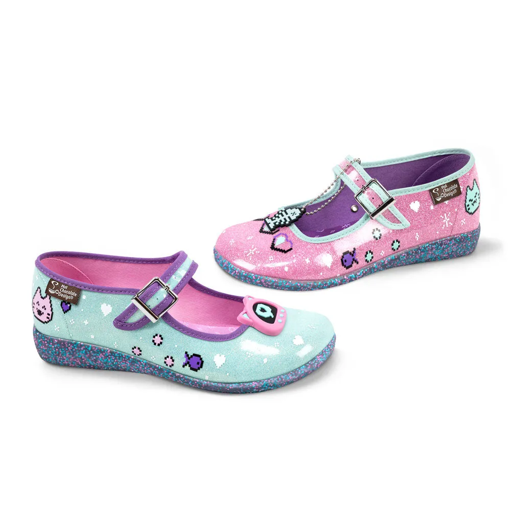 Chocolaticas® Virtual Pet Women's Mary Jane Flat