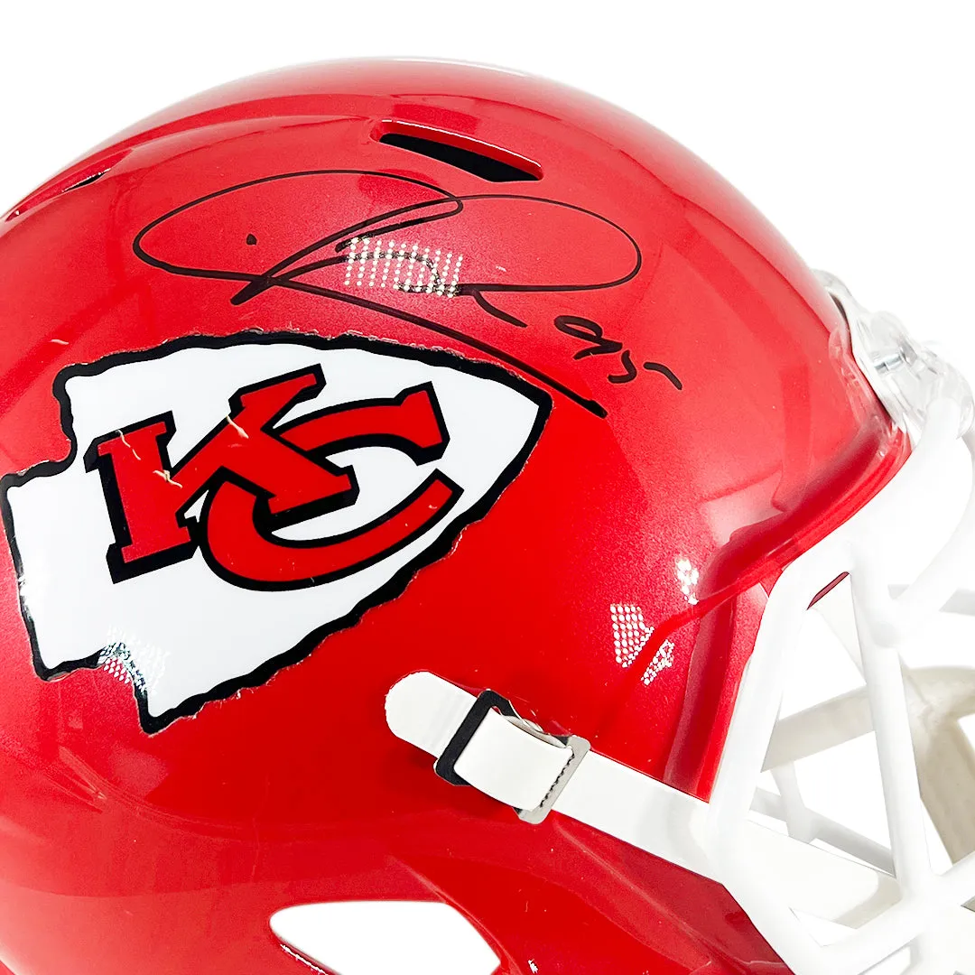 Chris Jones Signed Kansas City Chiefs Speed Full-Size Replica Football Helmet (JSA)