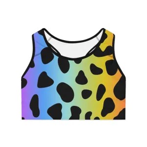 Colorful Jaguar - Inovax Sports Bra