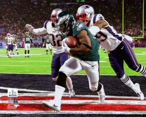 Corey Clement Touchdown Catch Super Bowl LII