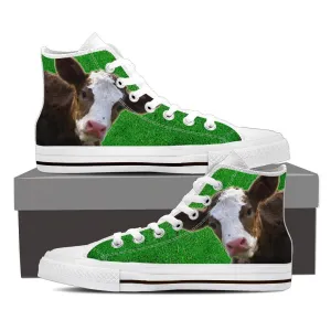 Cow Lovers Canvas Shoes