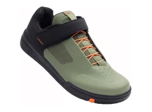 Crank Brothers Stamp Speedlace MTB Shoe - Green-Orange-Black