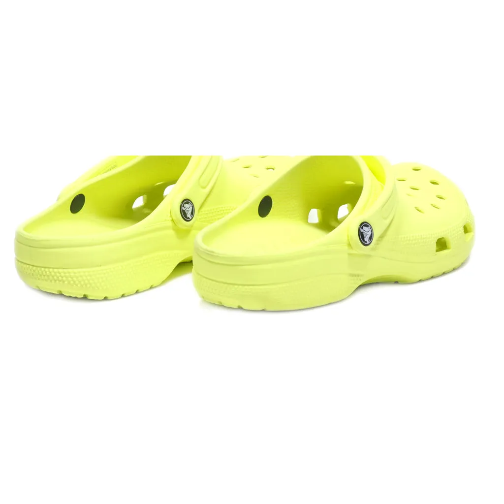 Crocs Classic Clogs Rubber Green Colour For Men