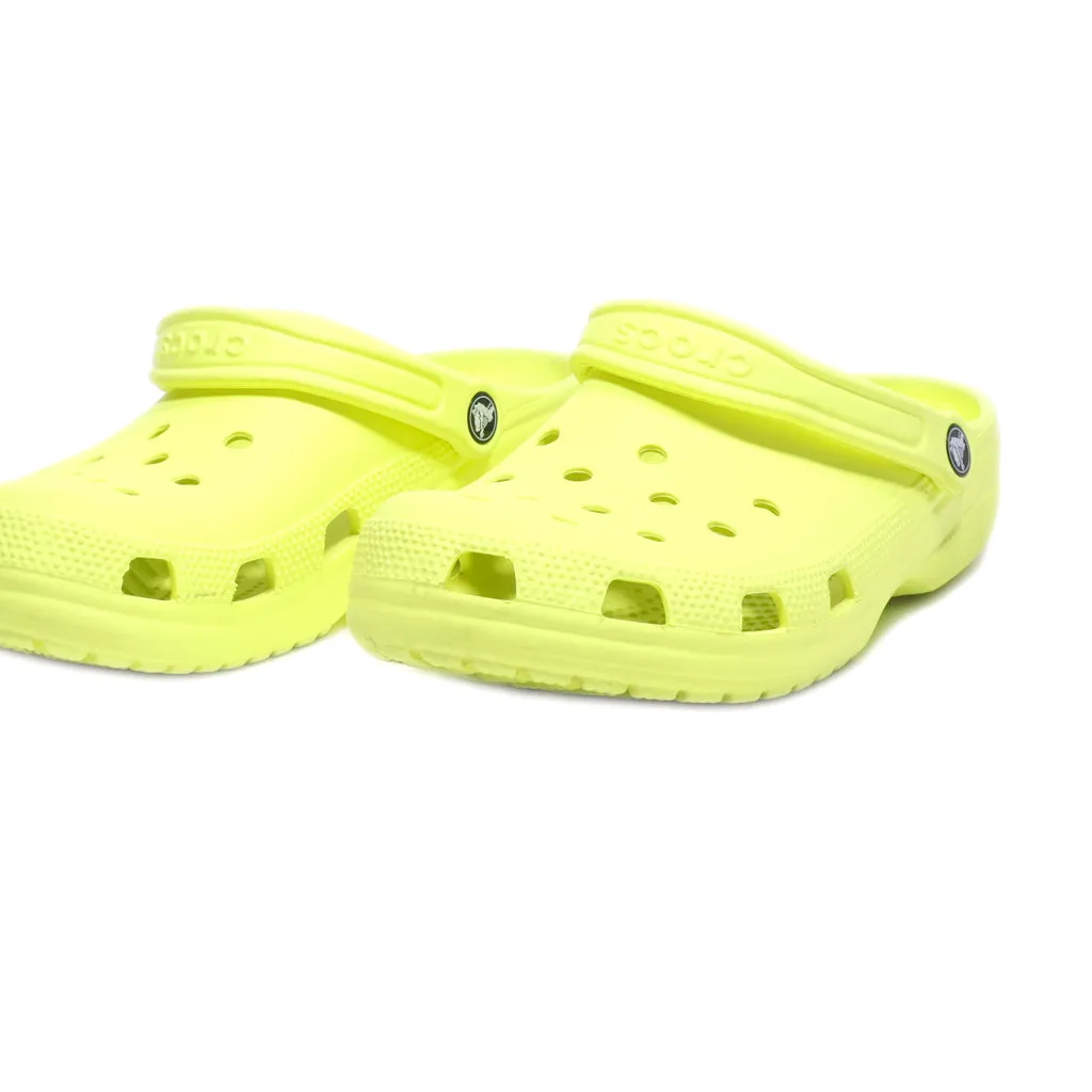 Crocs Classic Clogs Rubber Green Colour For Men