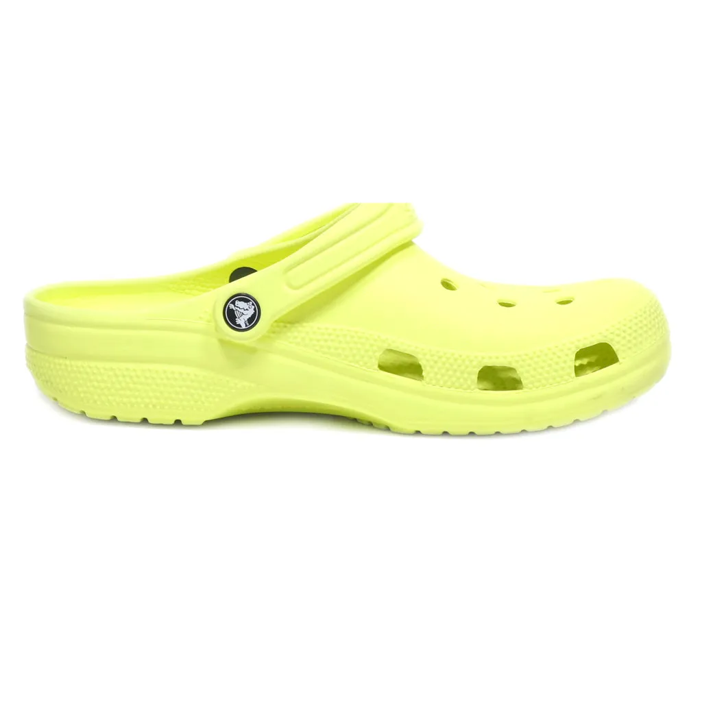 Crocs Classic Clogs Rubber Green Colour For Men