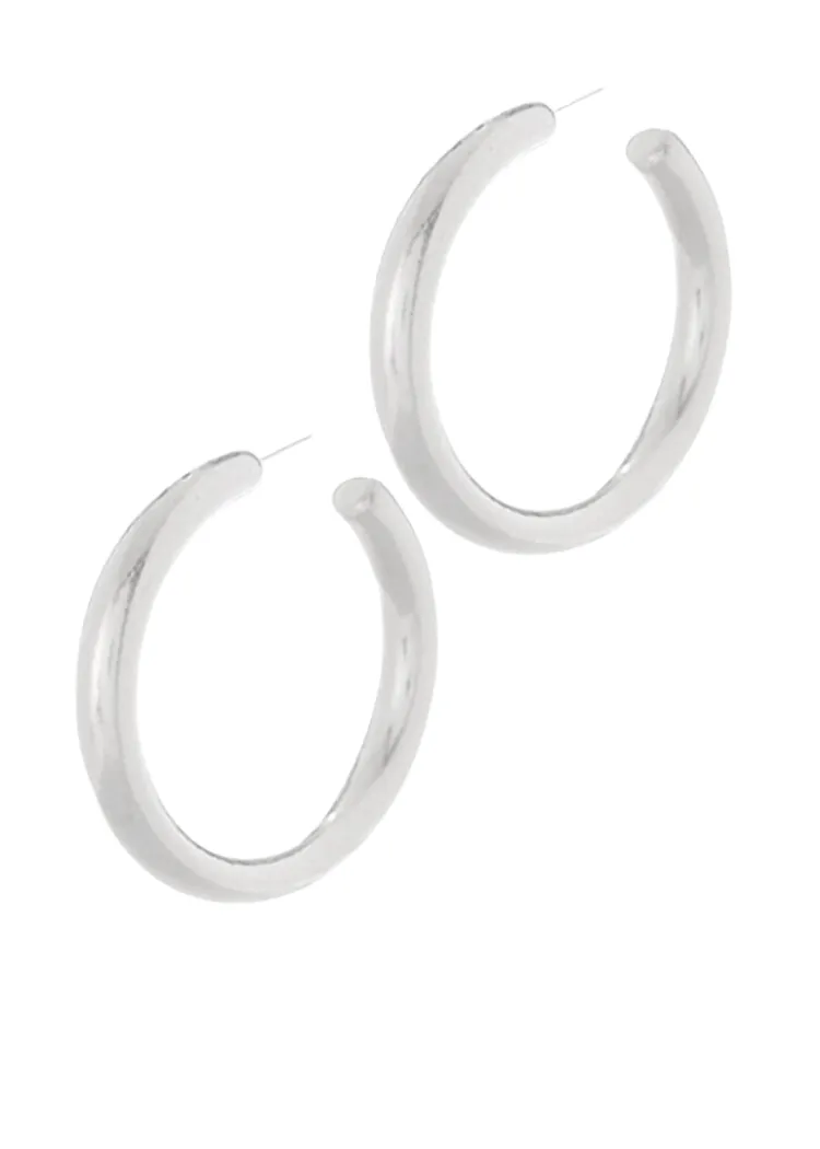 Daily Dose Hoops 45mm-Silver