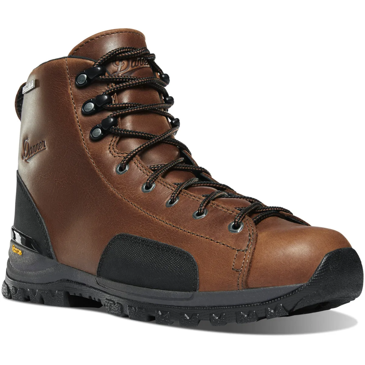 'Danner' Men's 6" Stronghold EH WP Comp Toe - Dark Brown