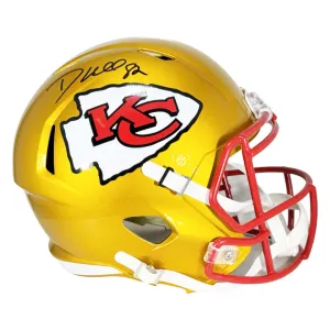 Dante Hall Signed Kansas City Chiefs Flash Speed Full-Size Replica Football Helmet (JSA)