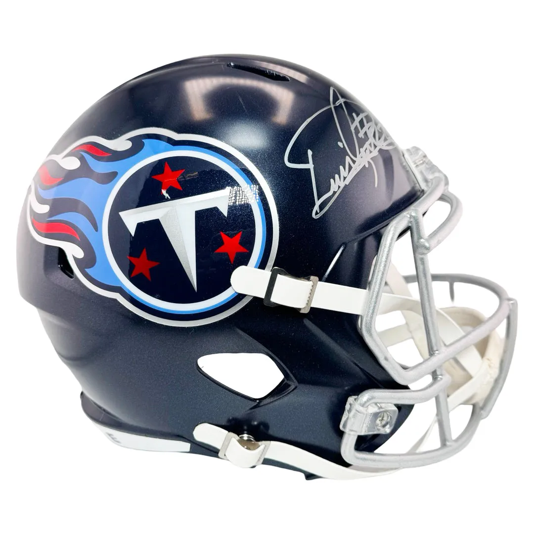 Derrick Henry Signed Tennessee Titans Speed Full-Size Replica Football Helmet (Fanatics)