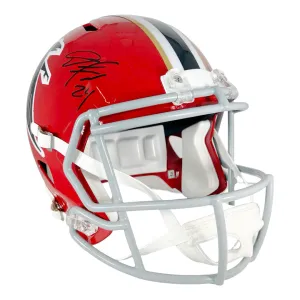 Devonta Freeman Signed Atlanta Falcons Throwback 66-69 Speed Full-Size Replica Football Helmet (Beckett)