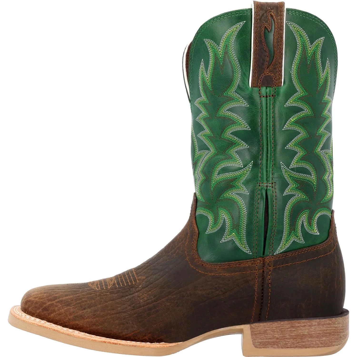 Durango Mens Rebel Pro Western Evergreen Leather Cowboy Boots