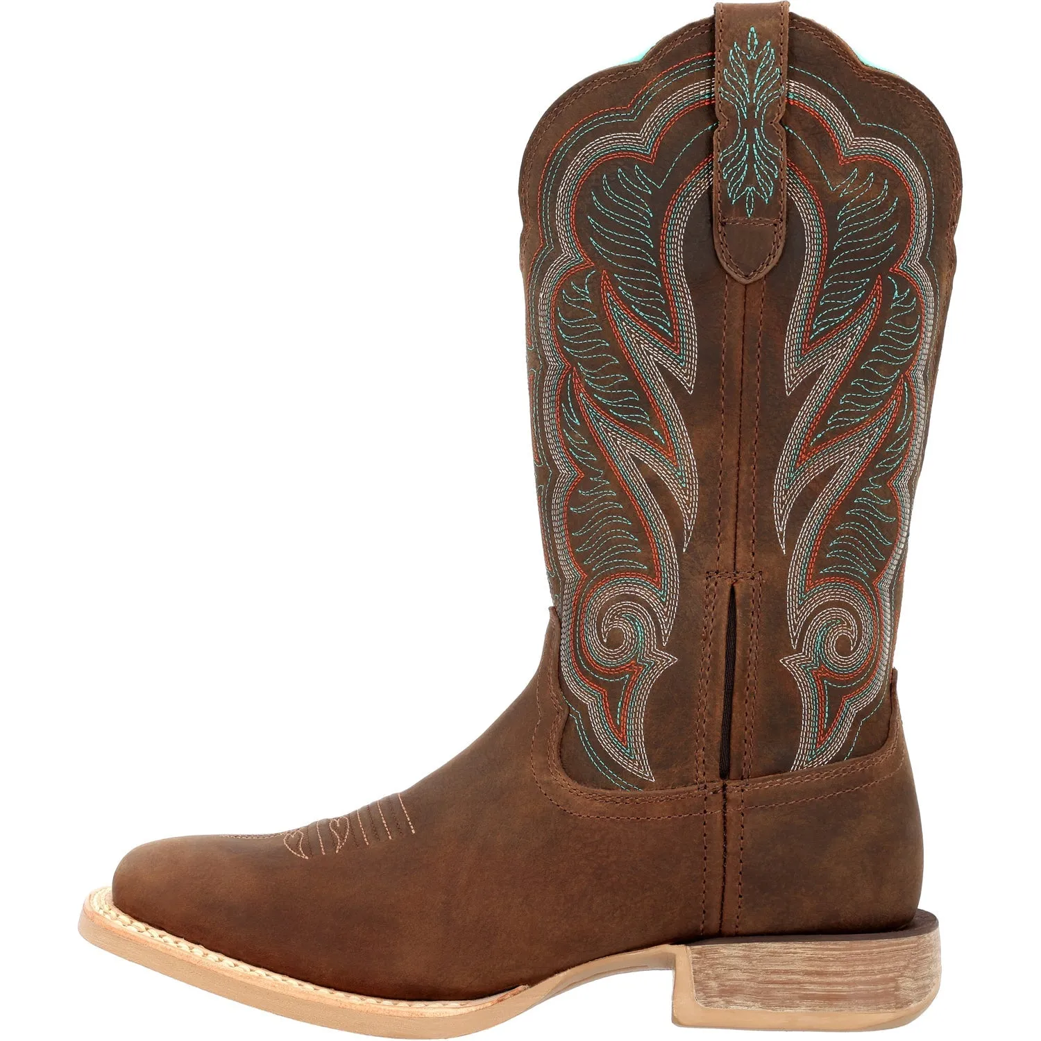 Durango Womens Lady Rebel Pro Juniper Brown Leather Cowboy Boots